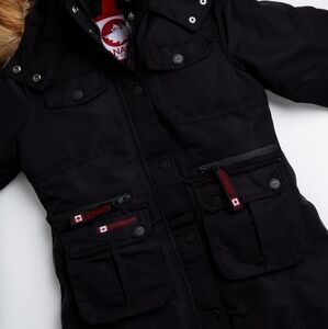 CANADA WEATHER GEAR Girls' Winter Coat - Heavyweight Parka Jacket with Faux-Fur